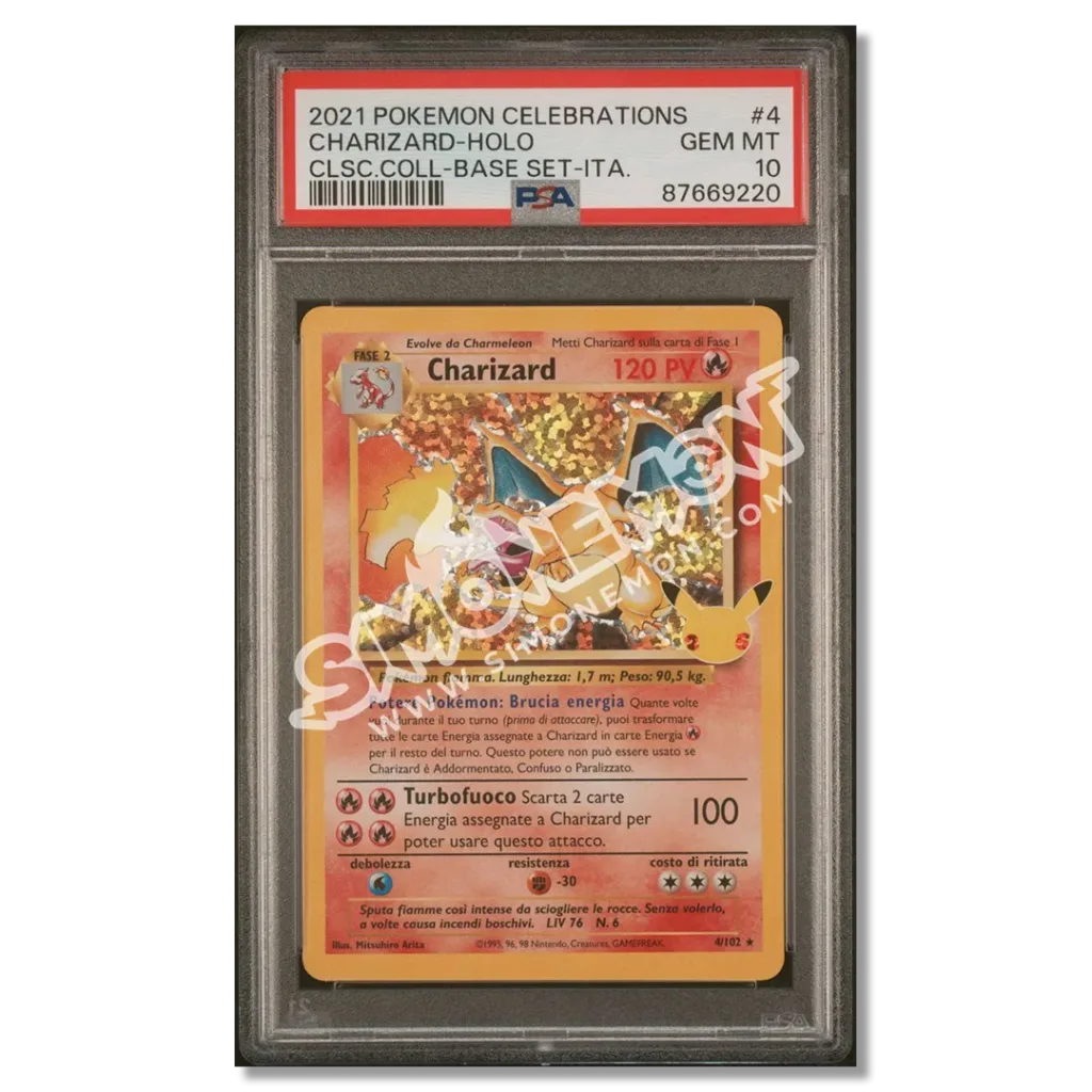 Charizard Holo 4/102 Gran Festa PSA 10 (IT)