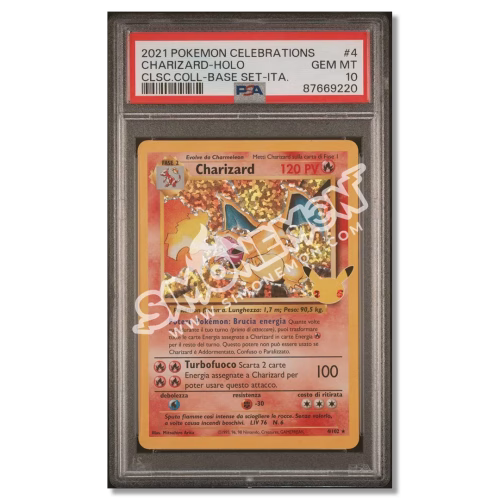 Charizard Holo 4/102 Gran Festa PSA 10 (IT)