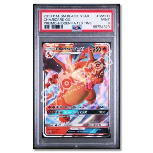 Charizard GX SM211 SM Black Star Promos PSA 9 (EN)
