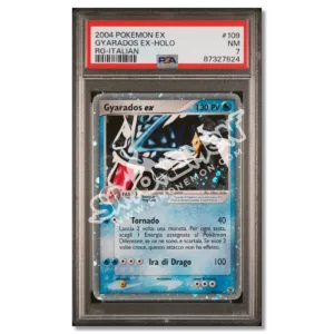 Gyarados EX 109/112 Rubino e Zaffiro PSA 7 (IT)