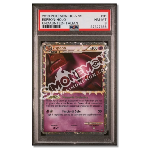 Espeon 81/90 Trionfo PSA 8 (IT)