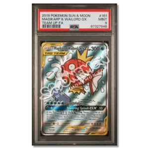 Magikarp e Wailord GX 161/181 Team Up PSA 9 (EN)
