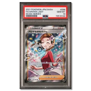 Aroma Lady 086/069 Eevee Heroes PSA 10 (JP)