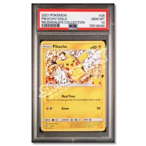 Pikachu Holo 25 McDonald's Collection PSA 10 (EN)