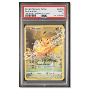 Pikachu gg30 Zenit Regale PSA 9 (IT)