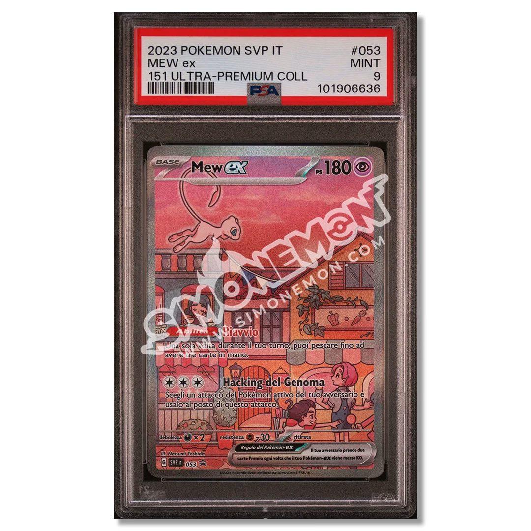 Mew EX 53 151 Ultra Premium Collection PSA 9 (IT)