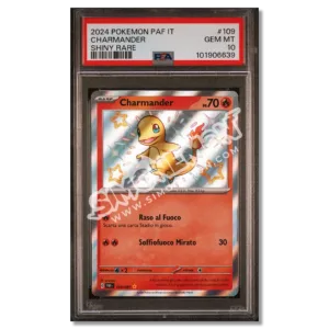 Charmander 109 Destino di Paldea PSA 10 (IT)