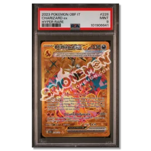 Charizard EX 228 Ossidiana Infuocata PSA 9 (IT)