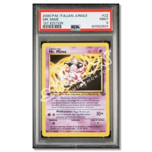 Mr. Mime 22/64 Jungle 1st Edition PSA 9 (IT)