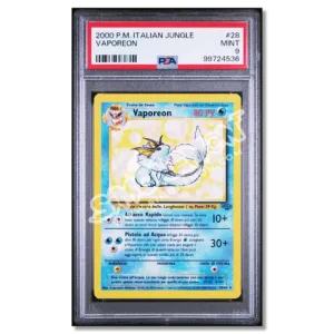 Vaporeon 28/64 Jungle PSA 9 (IT)