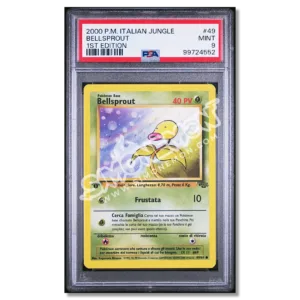 Bellsprout 49/64 Jungle 1st Edition PSA 10 (IT)