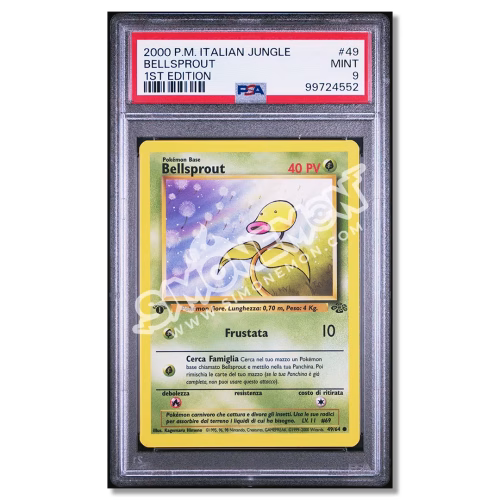 Bellsprout 49/64 Jungle 1st Edition PSA 10 (IT)
