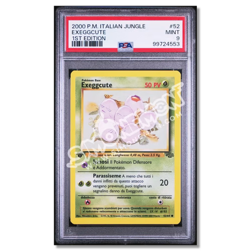 Exeggcute 52/64 Jungle 1st Edition PSA 9 (IT)