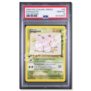 Exeggcute 52/64 Jungle 1st Edition PSA 10 (IT)