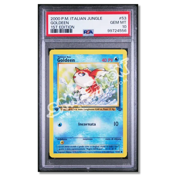 Goldeen 53/64 Jungle 1st Edition PSA 10 (IT)