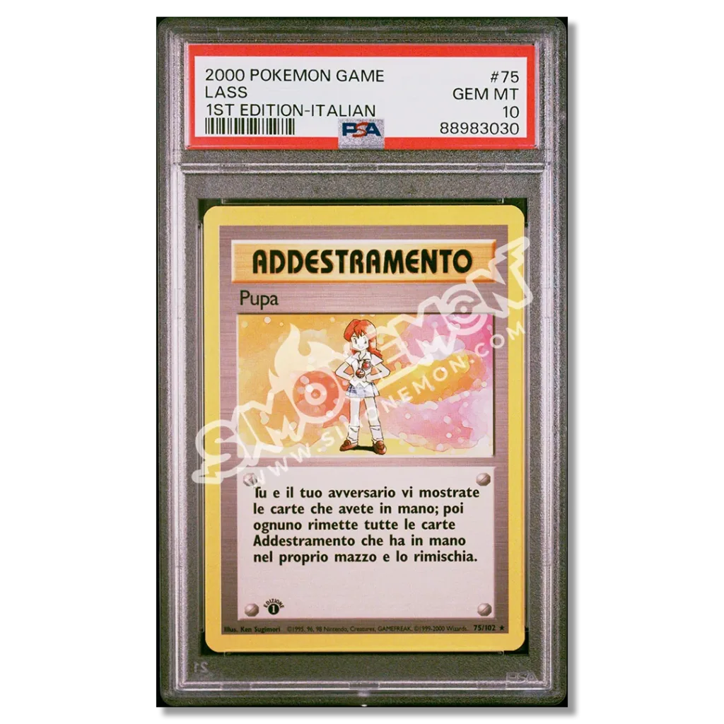 Pupa 75/102 Set Base 1st Edition PSA 10 (IT)