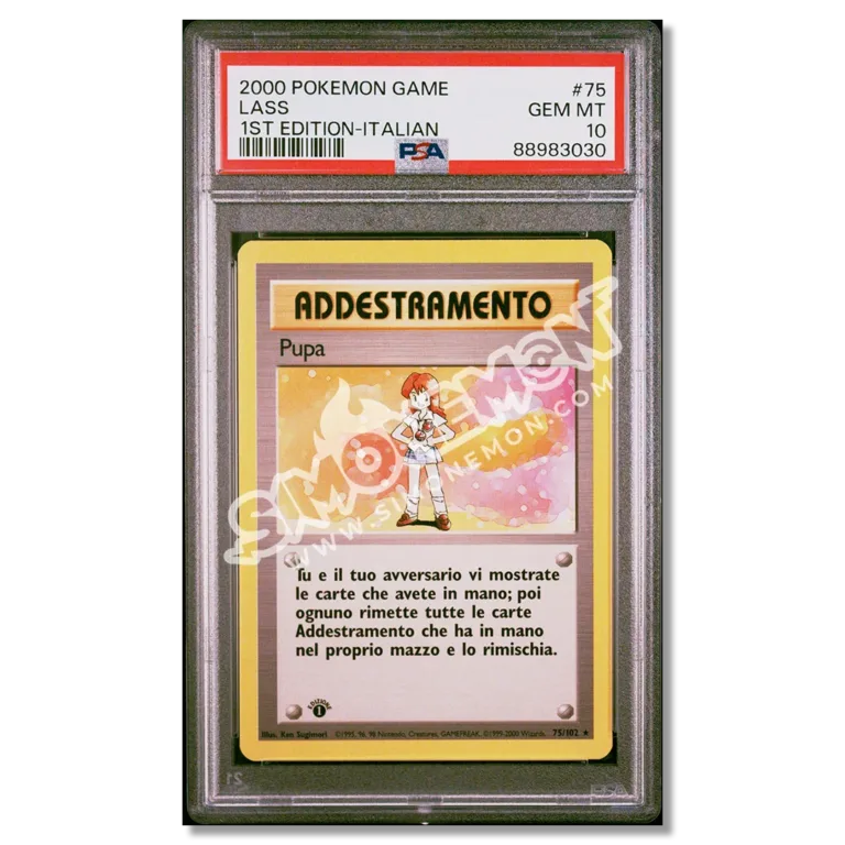 Pupa 75/102 Set Base 1st Edition PSA 10 (IT)