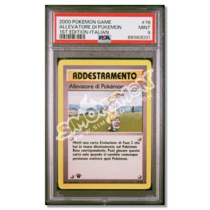 Allevatore di Pokemon 76/102 Set Base 1st Edition PSA 9 (IT)