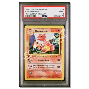 Charmeleon 24/102 Set Base 1st Edition PSA 9 (IT)