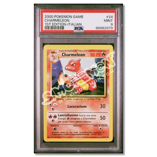 Charmeleon 24/102 Set Base 1st Edition PSA 9 (IT)