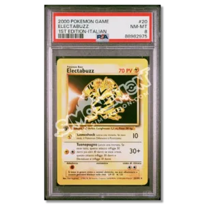 Electabuzz 20/102 Set Base 1st Edition PSA 8 (IT)