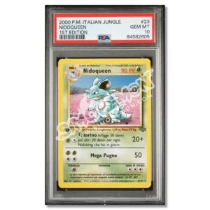 Nidoqueen 23/64 Jungle 1st Edition PSA 10 (IT)