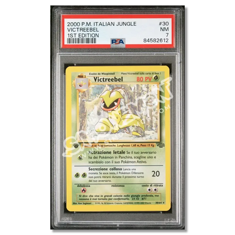 Victreebel 30/64 Jungle 1st Edition PSA 7 (IT)