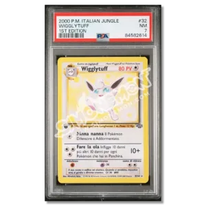 Wigglytuff 32/64 Jungle 1st Edition PSA 7 (IT)