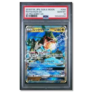 Rayquaza GX 98 Ultra Shiny GX PSA 10 (JP)
