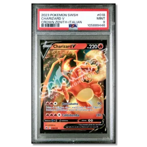 Charizard V 18 Zenit Regale PSA 9 (IT)