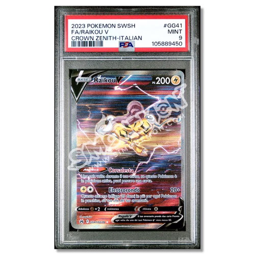 Raikou V GG41 Zenit Regale PSA 9 (IT)