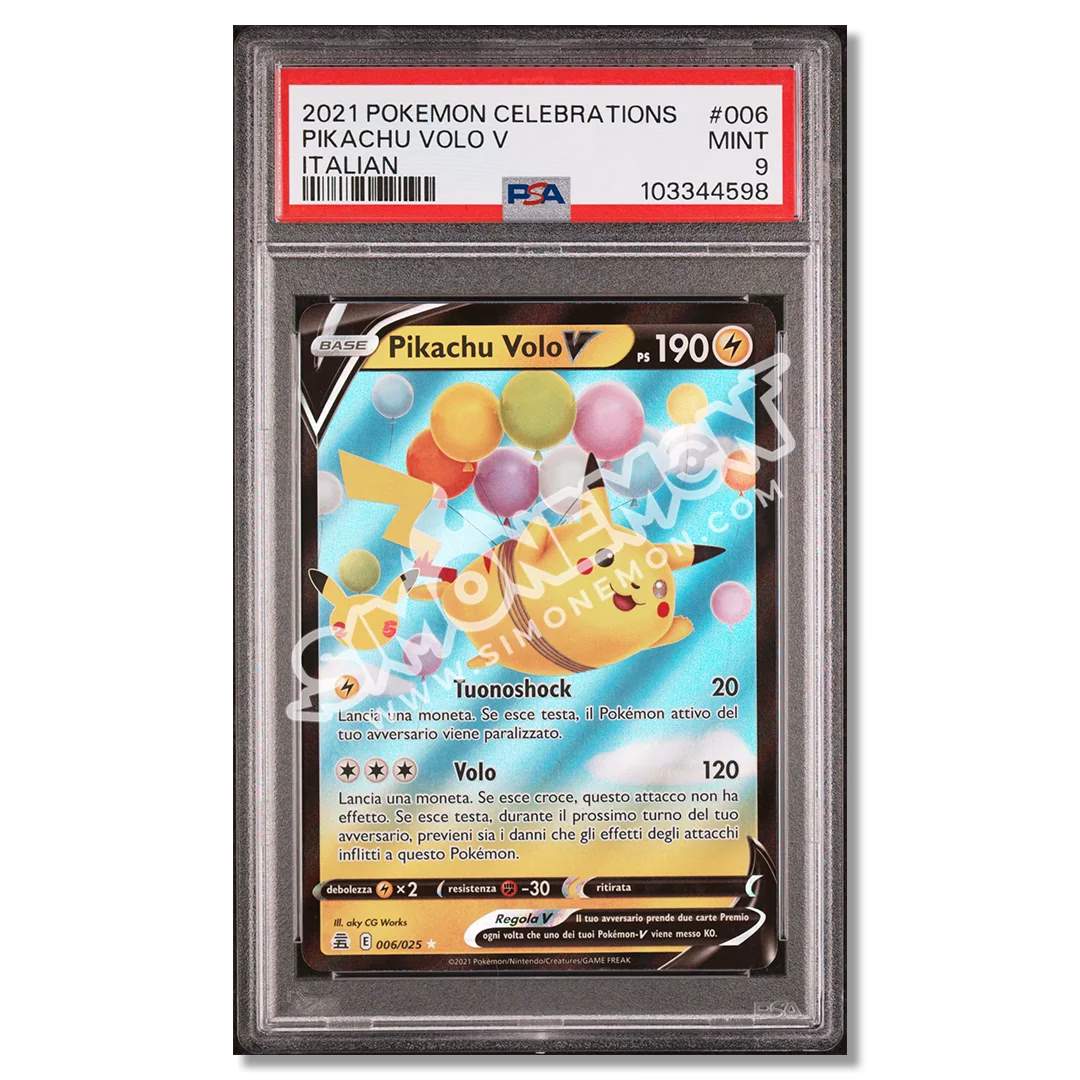 Pikachu Volo V 6 Gran Festa PSA 9 (IT)