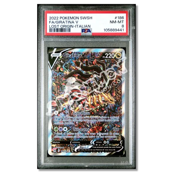 Giratina V 186 Origine Perduta PSA 8 (IT)
