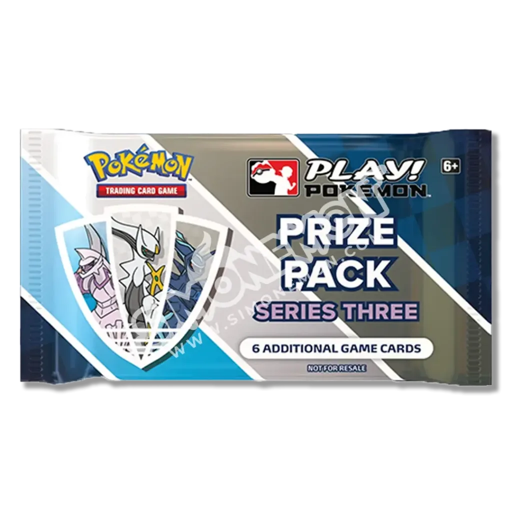 Premio Play! Pokémon Serie 3 - 6 Carte (IT)