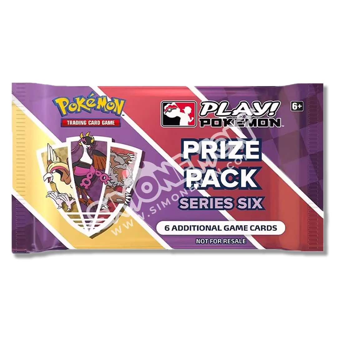 Premio Play! Pokémon Serie 6 - 6 Carte (IT)
