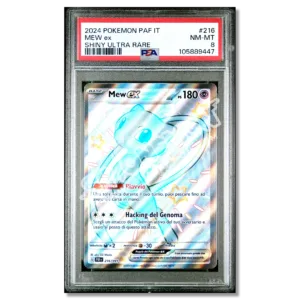 Mew EX 216 Destino di Paldea PSA 8 (IT)