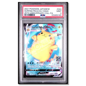 Surfing Pikachu VMAX 22 25th Anniversary Collection PSA 9 (JP)