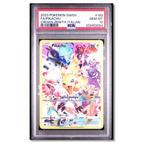 Pikachu 160 Zenit Regale PSA 10 (IT)