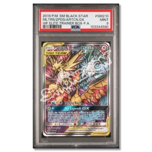 Moltres Zapdos Articuno GX 210 Destino Sfuggente PSA 9 (EN)