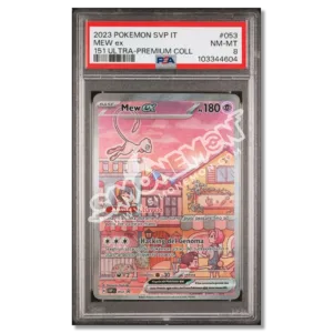 Mew EX 53 151 Ultra Premium Collection PSA 8 (IT)