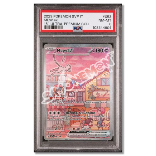 Mew EX 53 151 Ultra Premium Collection PSA 8 (IT)