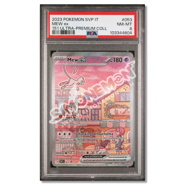Mew EX 53 151 Ultra Premium Collection PSA 8 (IT)