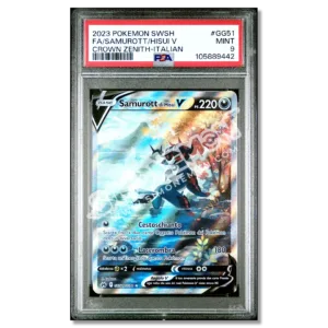 Samurott di Hisui V GG51 Zenit Regale PSA 9 (IT)