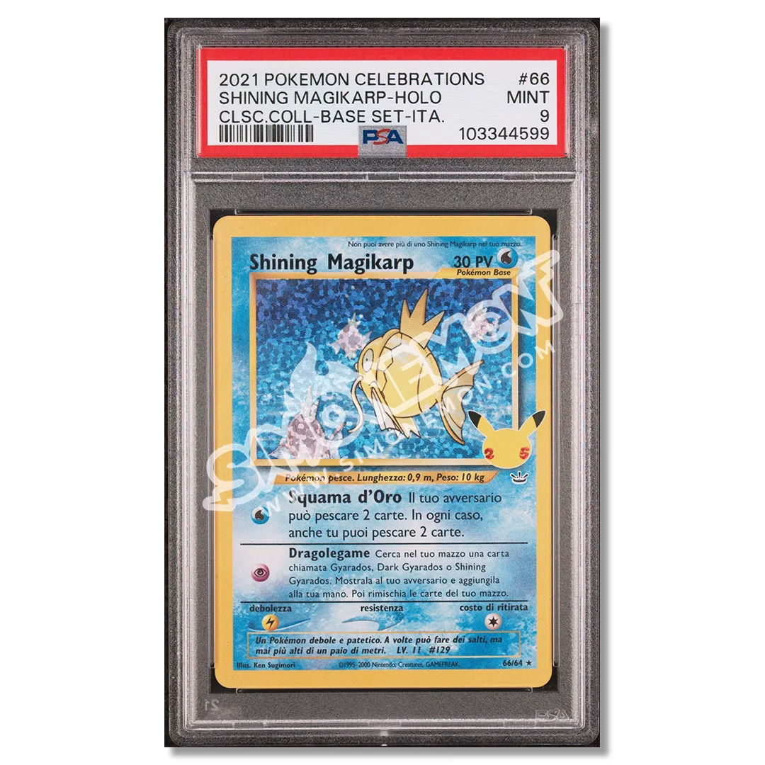 Shining Magikarp 66 Gran Festa PSA 9 (IT)