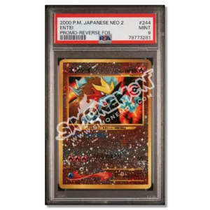Entei 244 Neo 2 PSA 9 (JP)