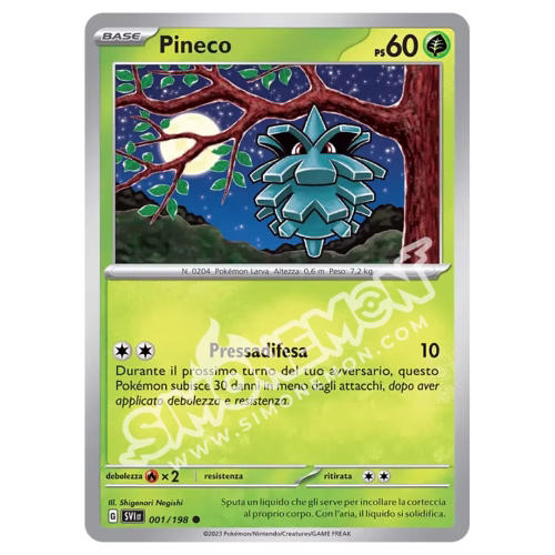 Pineco 001/198 Scarlatto e Violetto (IT)