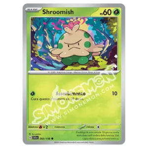Shroomish 003/198 Scarlatto e Violetto Reverse (IT)