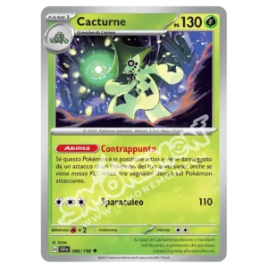 Cacturne 006/198 Scarlatto e Violetto Reverse (IT)