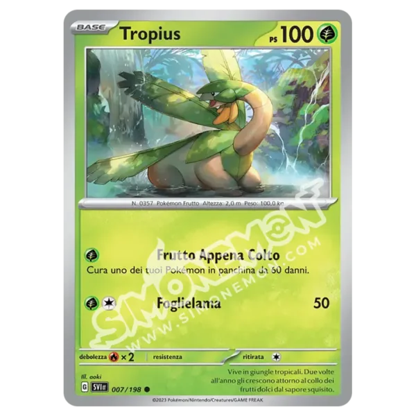 Tropius 007/198 Scarlatto e Violetto (IT)
