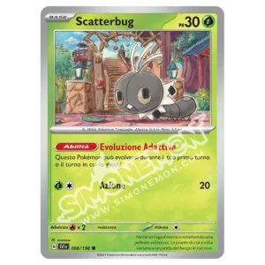 Scatterbug 008/198 Scarlatto e Violetto Reverse (IT)